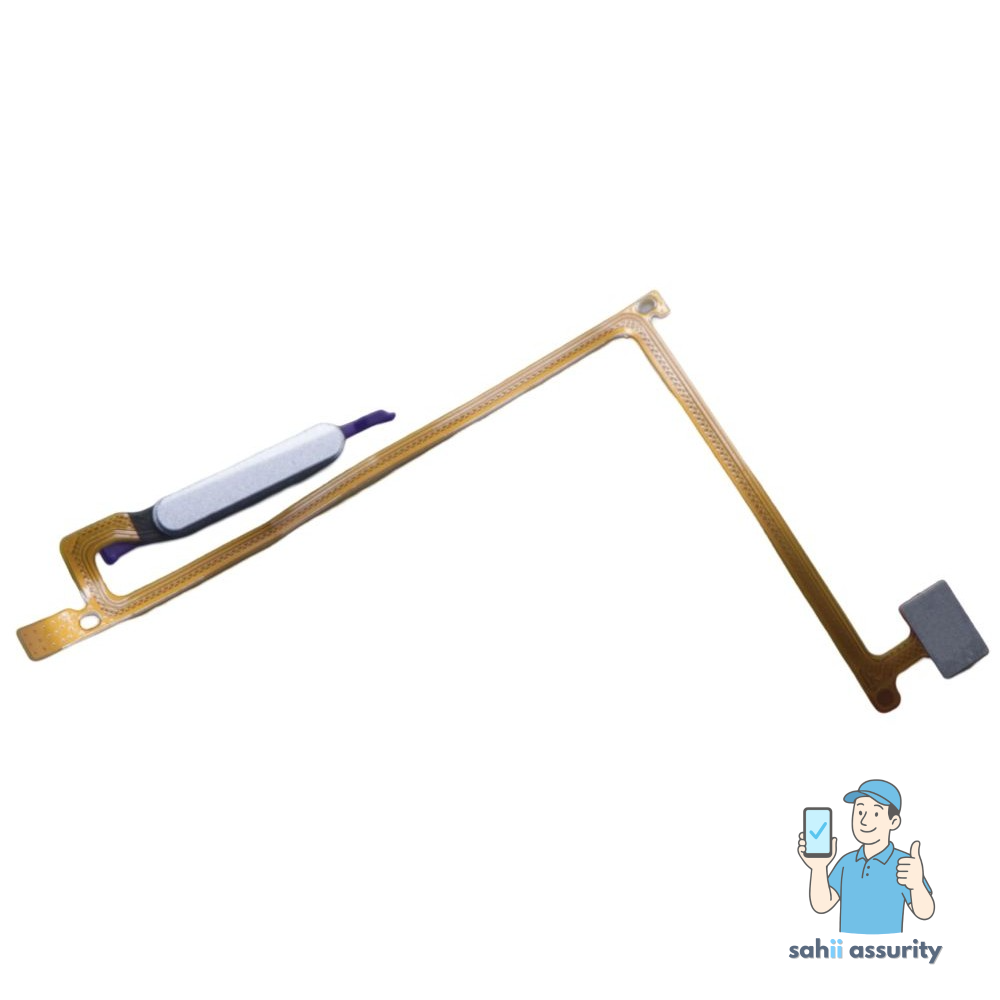 Fingerprint Sensor with Flex Cable for Vivo Y20G White